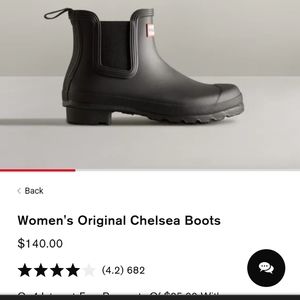 Hunter Chelsea rainboots